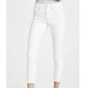 Moussy Vintage Burnside White Skinny Jeans 24 NWT